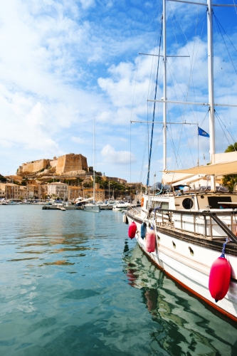 Bonifacio auf Korsika, Frankreich