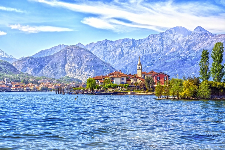 Isola dei Pescatori im Lago Maggiore