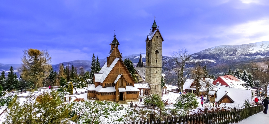 Stabkirche Wang in Karpacz, Polen