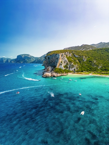 Strand Cala Luna auf der Insel Sardinien