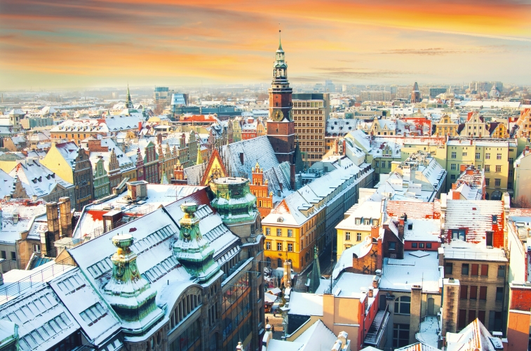 Breslau im Winter