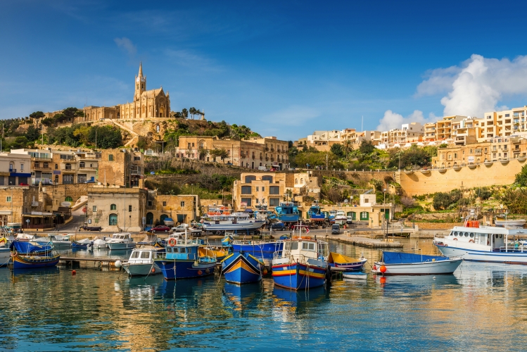 Mgarr auf der maltesischen Insel Gozo